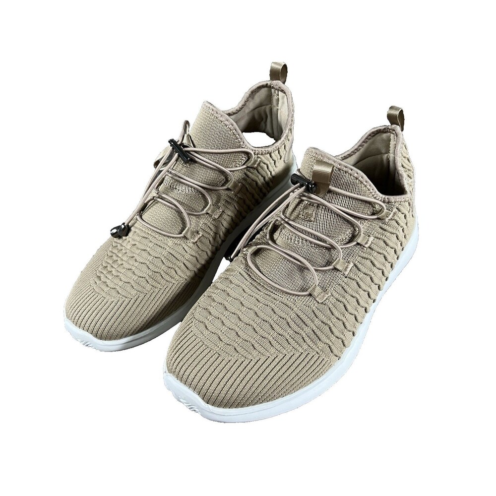 PROPET Women’s WAA132M TravelBound Light Taupe Mesh Slip-On Sneaker Shoe 9